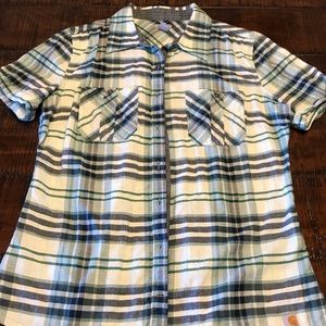 Carhartt Button down plaid shirt sleeve shirt